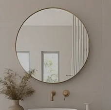 Sleek Contemporary Mirror Design with Elegant 5mm Thickness Appeal
