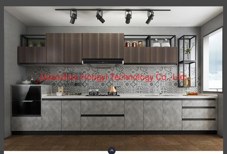 High Gloss Flat Panel White Modular Modern kitchen Cabinets Modern Kitchen Furniture Luxury Designs