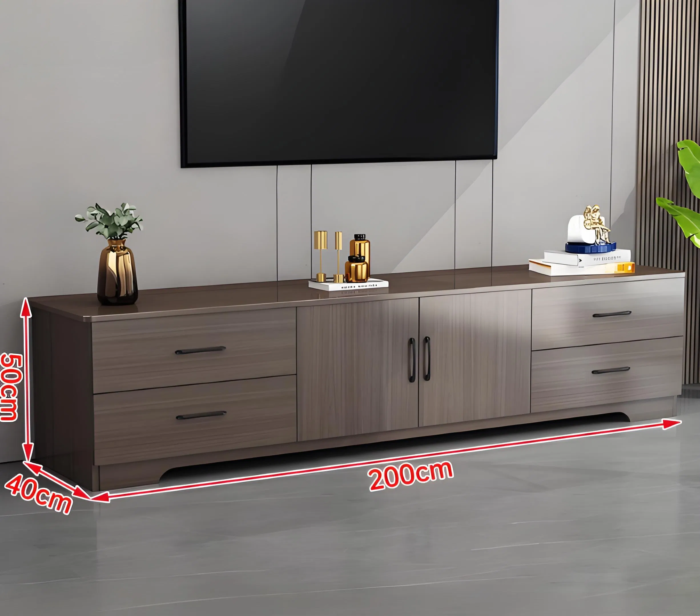 Versatile Contemporary Storage Solutions for Chic Living Areas