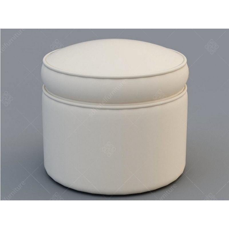 Hotel Furniture Living Room Sofa Stool Upholstered PU