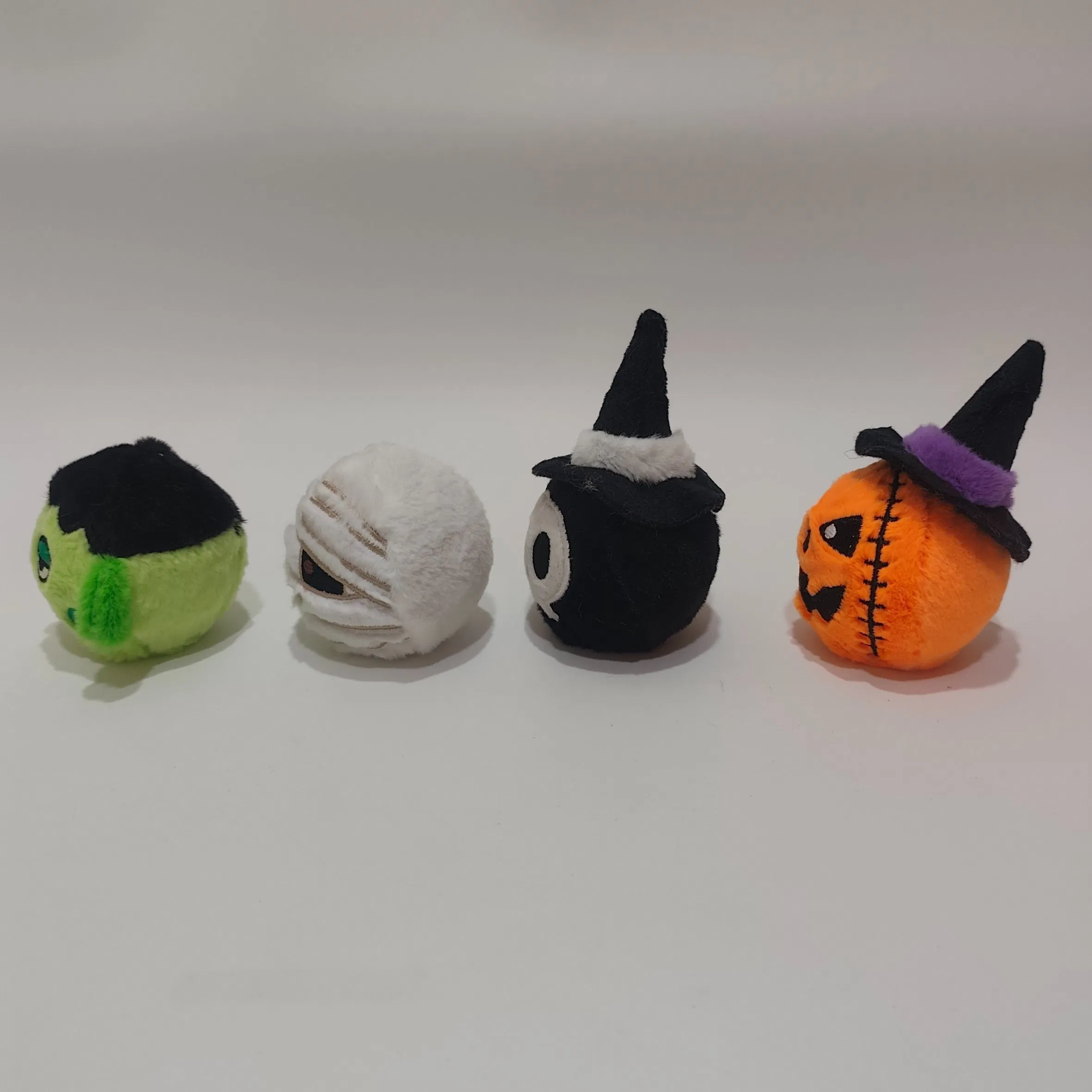 Vibrant 8-Piece Halloween Bouncy Ball Collection for Playtime