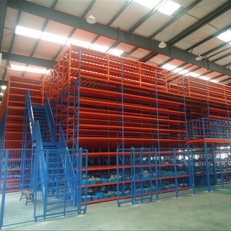 Multifunctional Steel Platform Mezzanine Shelving Systems Optimize Space Utilization