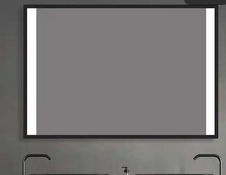 Sleek Contemporary Mirror Design with Elegant 5mm Thickness Appeal