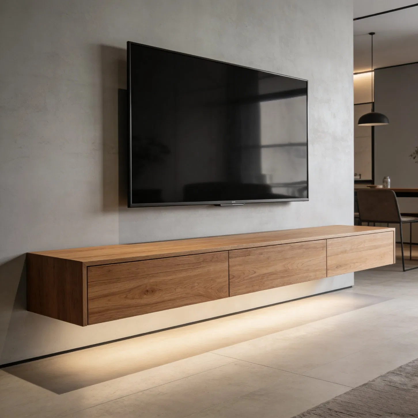 Modular TV Cabinet System for Residential Interior Projects