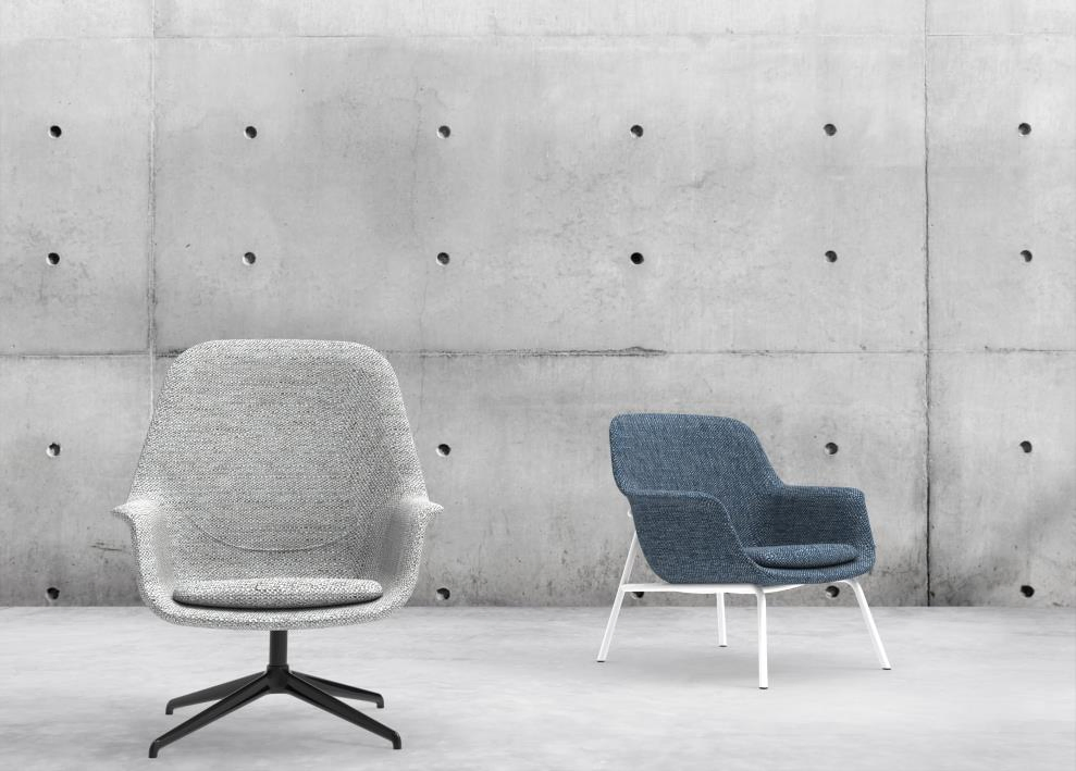 Comfortable Seating Solution with High Backrest for Support