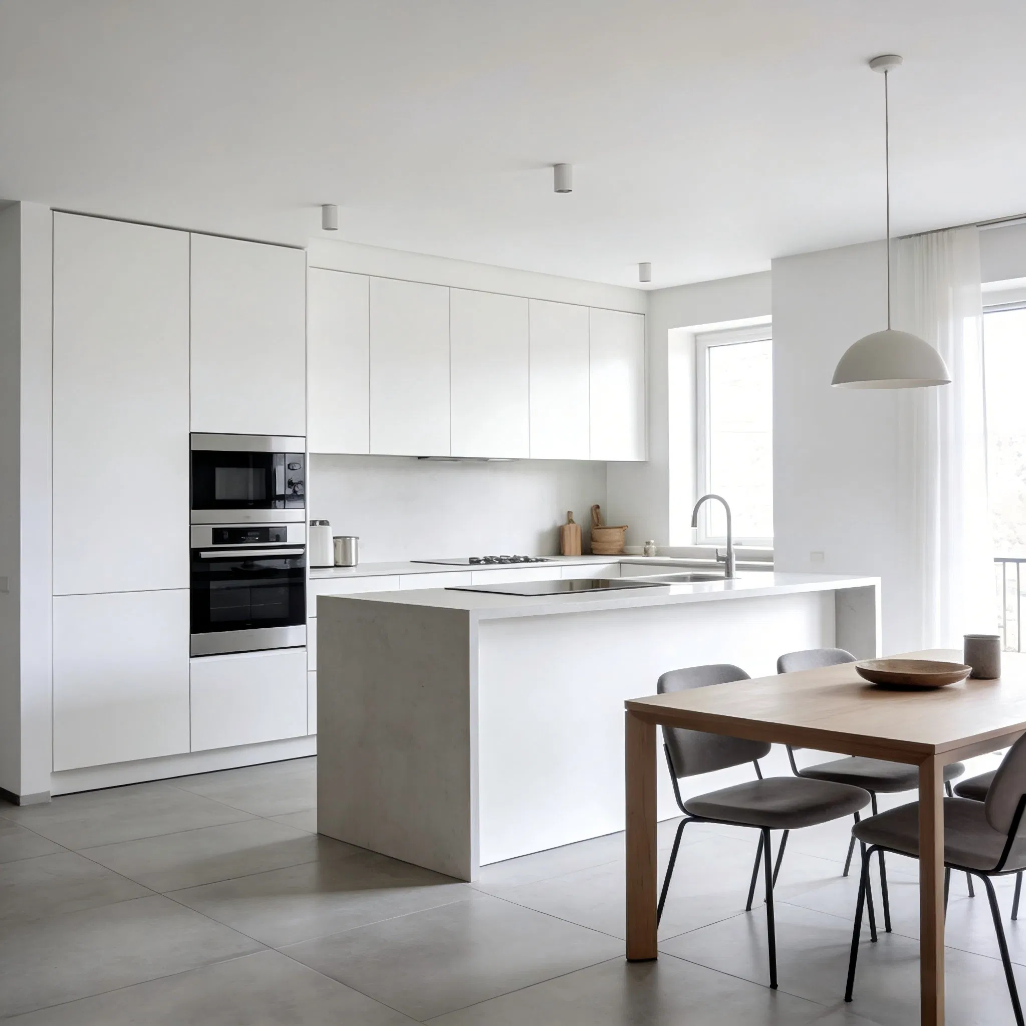 Kitchen Cabinets Furniture System Designed for Practical Daily Use