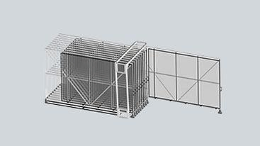 J Versatile Drawer Layout Glass Racking Solution