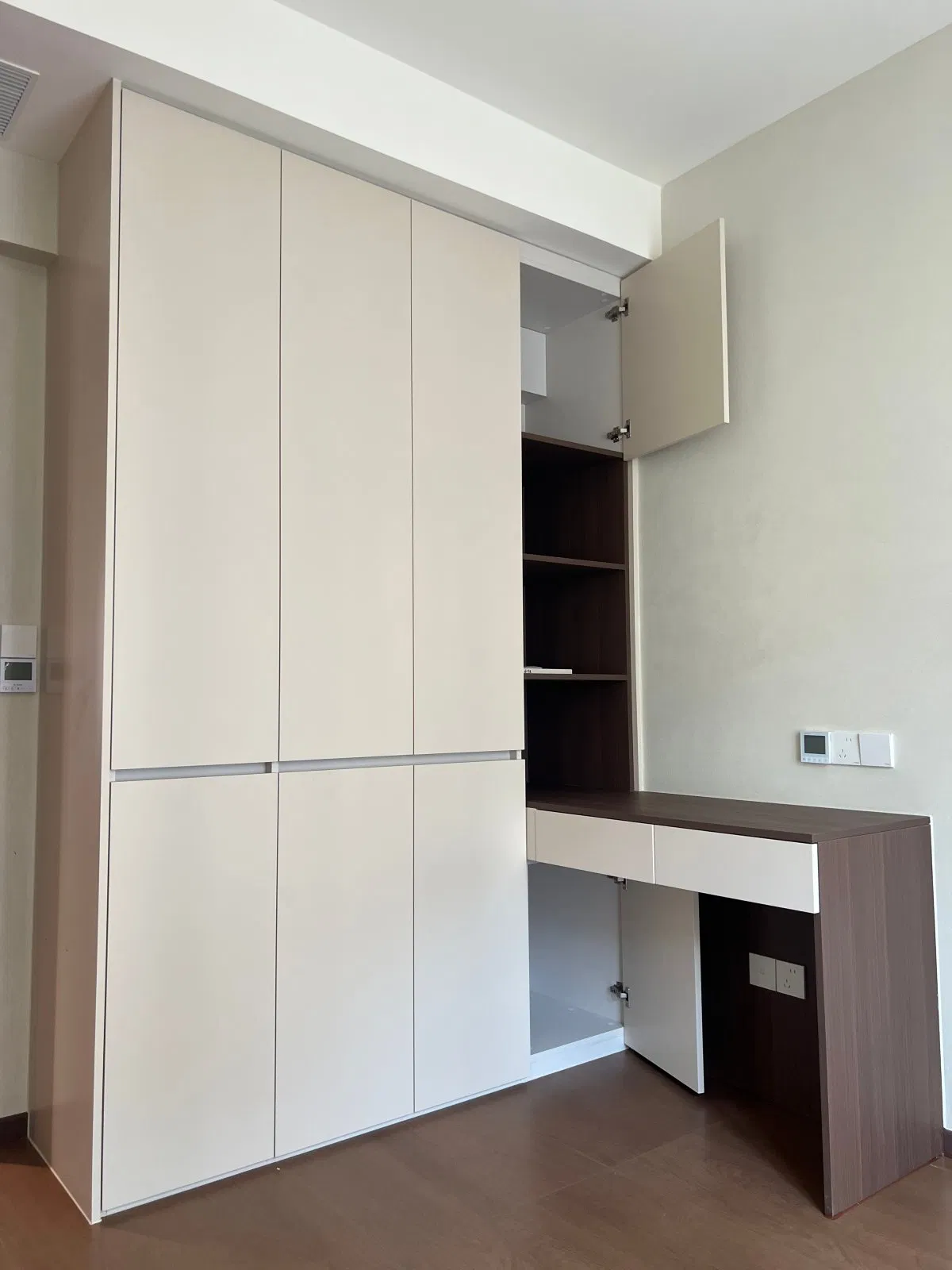 Meteorite Texture Cabinet Doors Aerospace Alloy Inlay Limited Edition Collection