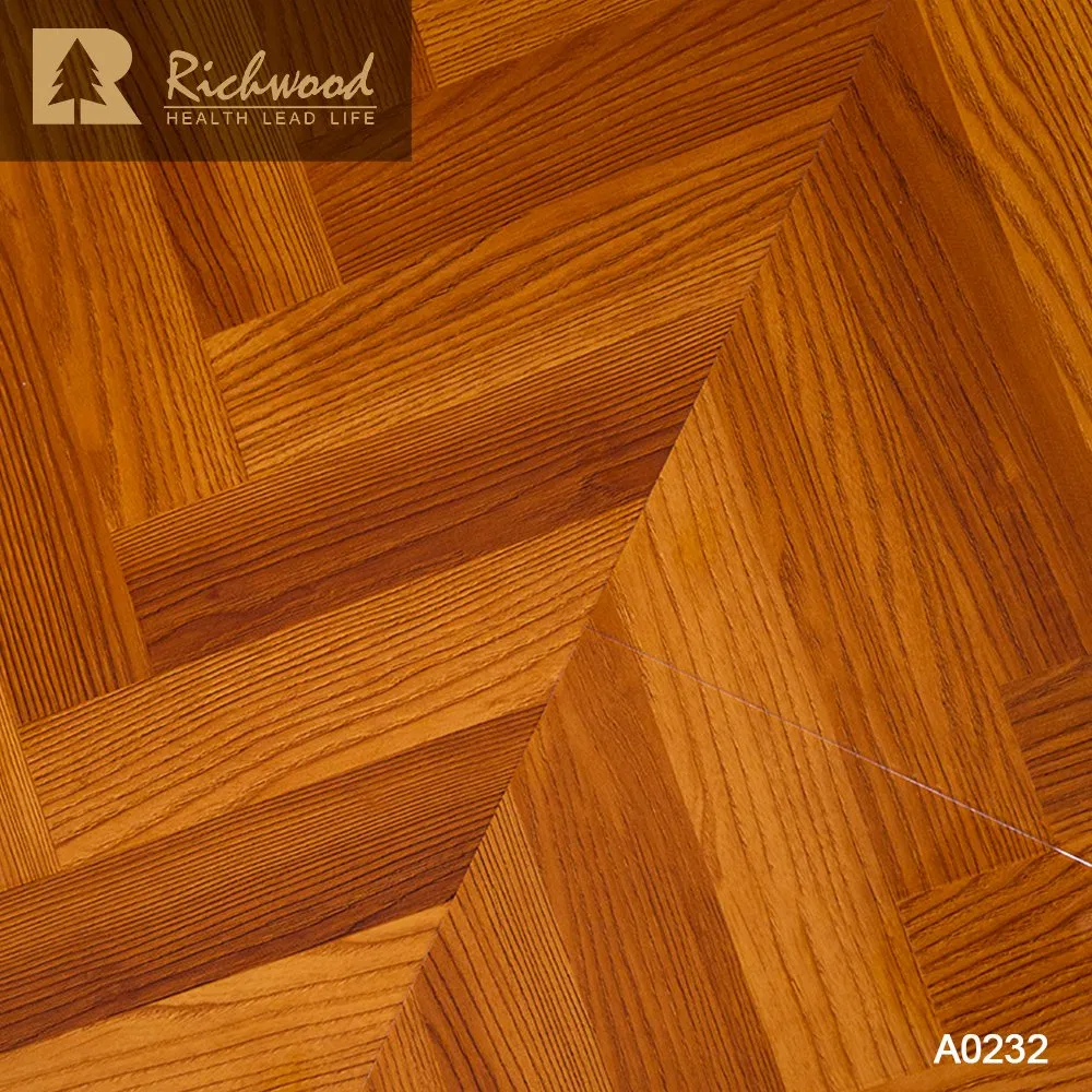 Scratch-Resistant Oak Vinyl PVC Plastic Composite Laminate Laminated Engineered Wood Flooring Art Parquet Collection