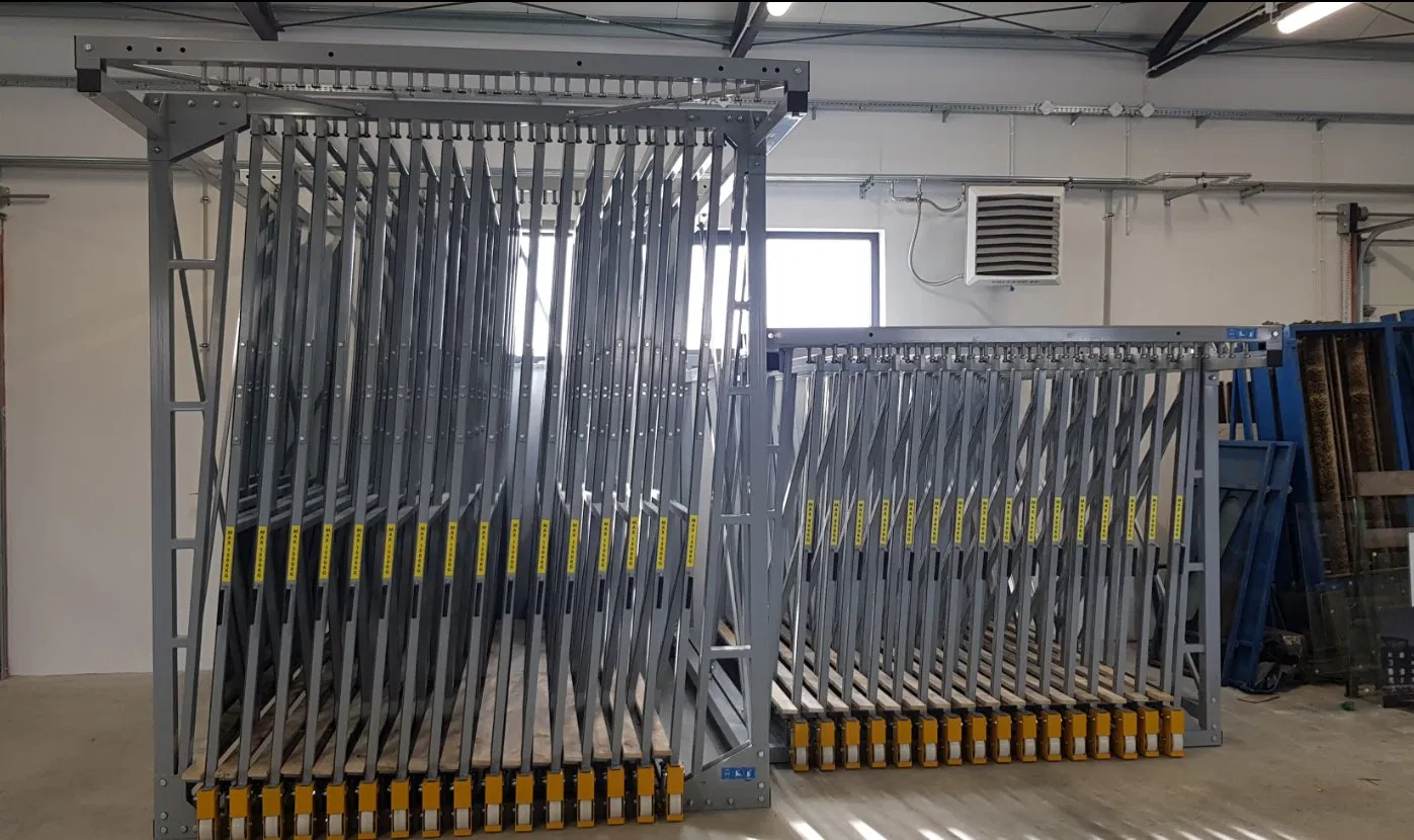 J Versatile Drawer Layout Glass Racking Solution