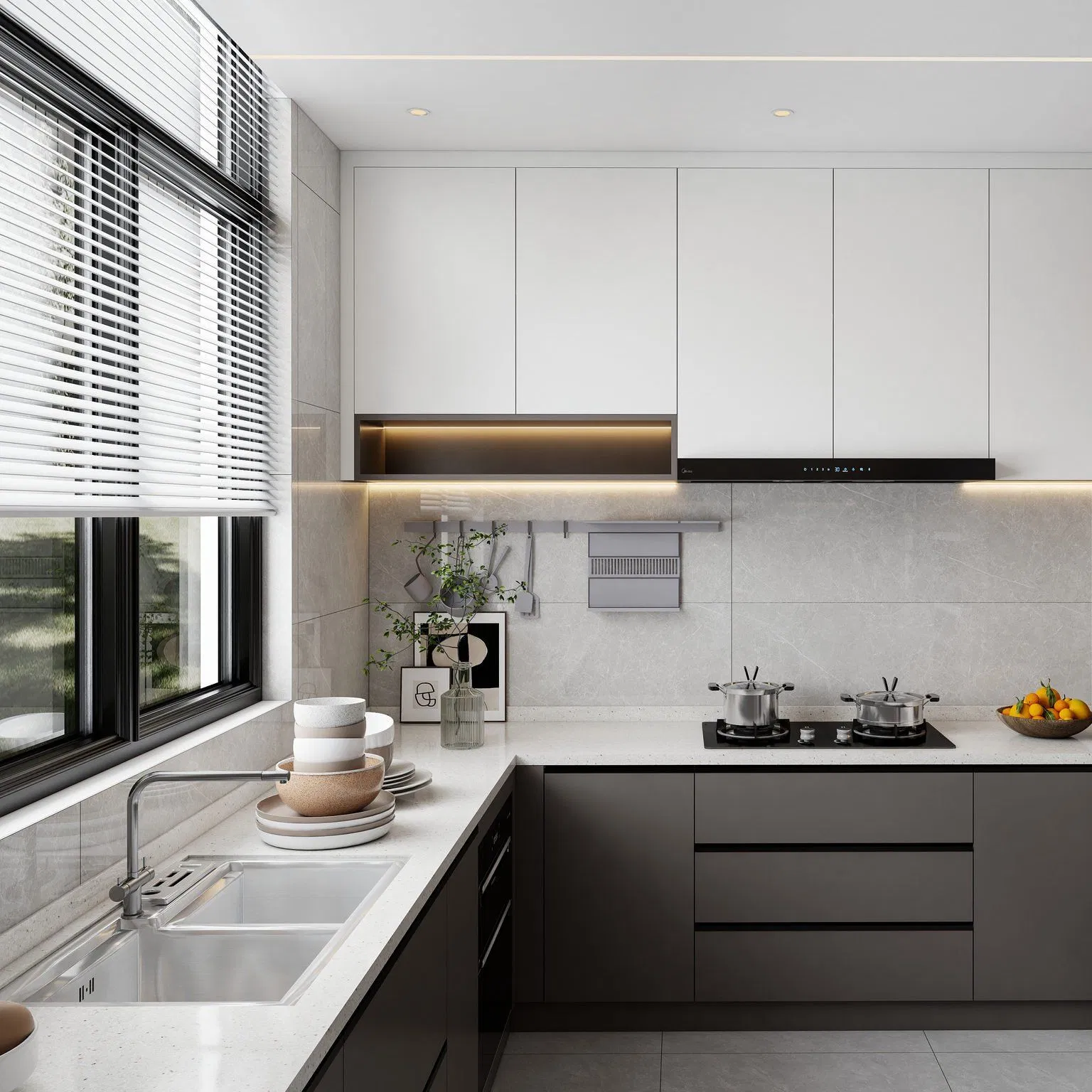 Tailored Plywood Kitchen Cabinet Systems for Residential Use