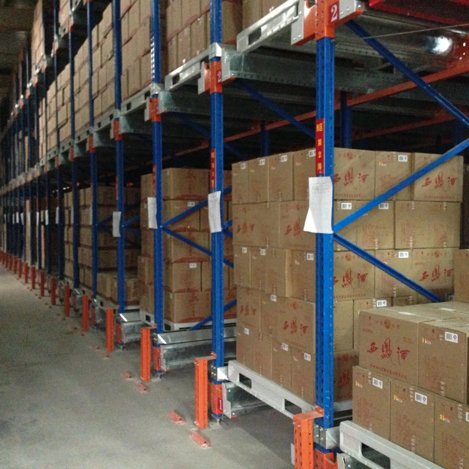 Multifunctional Automatic Heavy Duty Warehouse Radio Shuttle Pallet Rack System