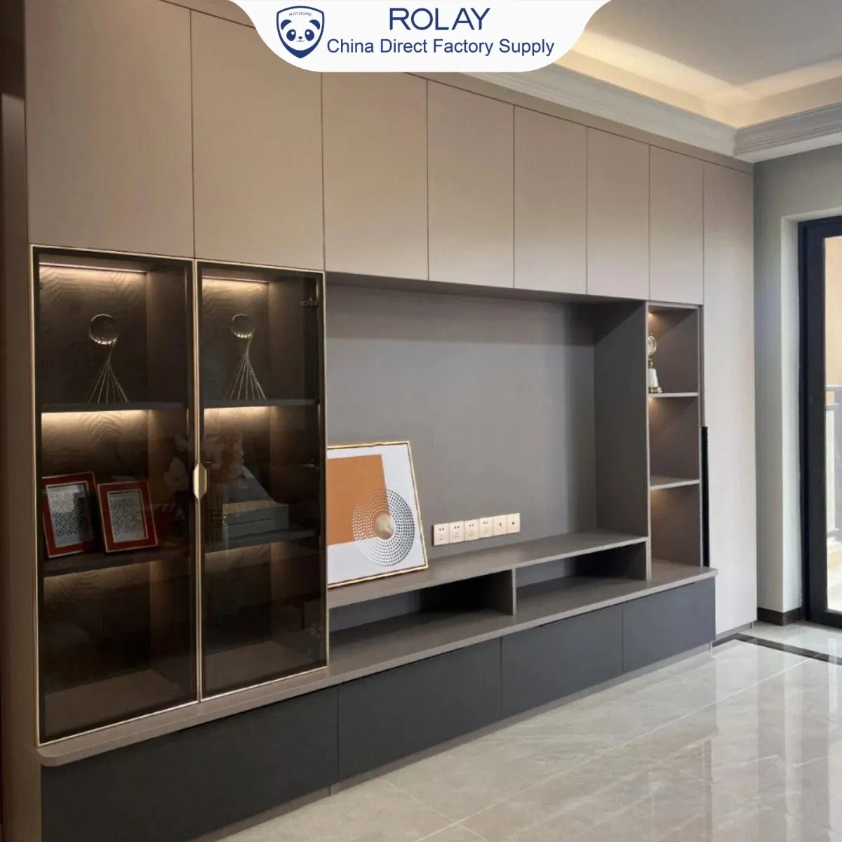 Sealed-Edge Protection Safe Corner Molding Minimalist Aluminum Look Home Furniture Cabinet