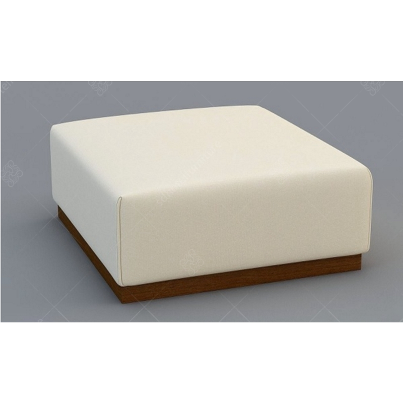 Hotel Furniture Living Room Sofa Stool Upholstered PU