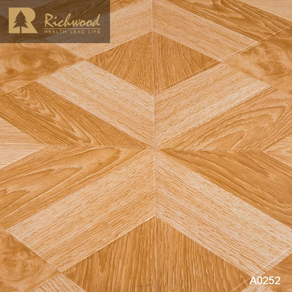 Building Material Commercial Oak PVC HDF Laminate Laminated Engineered Wood Flooring Art Parquet Collection