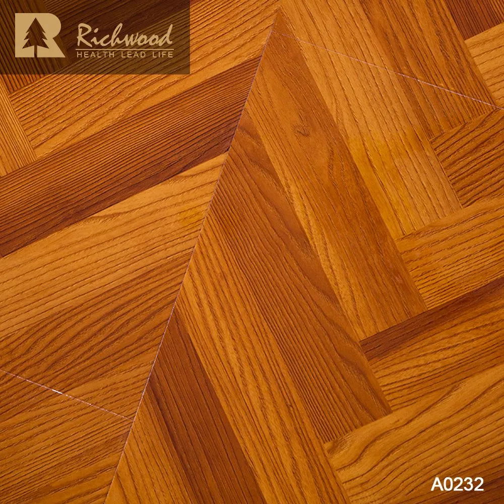 Scratch-Resistant Commercial Oak Vinyl PVC Plastic Composite Laminate Laminated Engineered Wood Flooring Art Parquet Collection