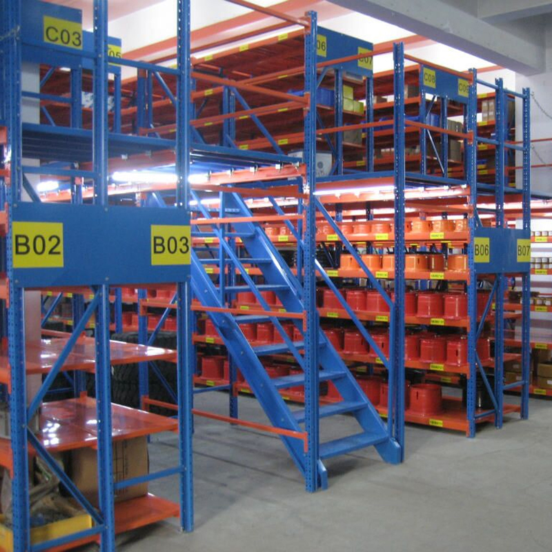 Multifunctional Steel Platform Mezzanine Shelving Systems Optimize Space Utilization