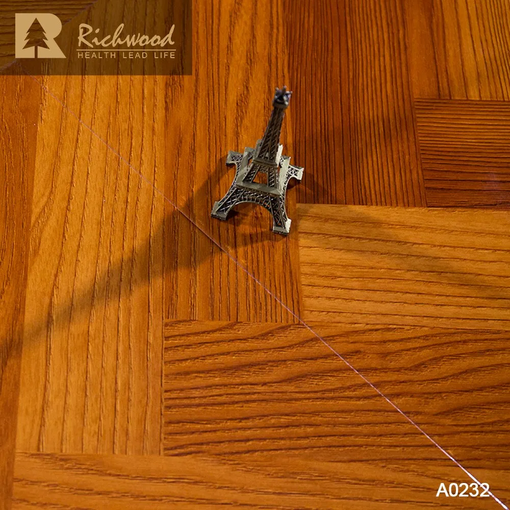 Scratch-Resistant Commercial Oak Vinyl PVC Plastic Composite Laminate Laminated Engineered Wood Flooring Art Parquet Collection