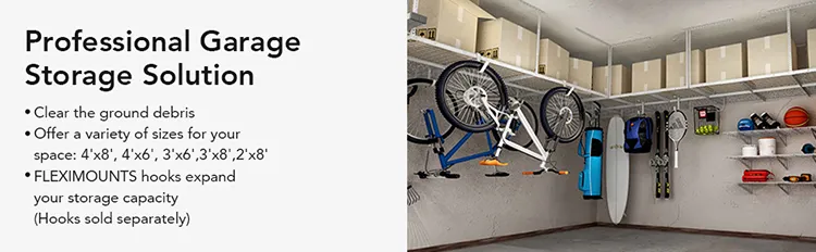 Metal Ceiling Mounted Storage Racks