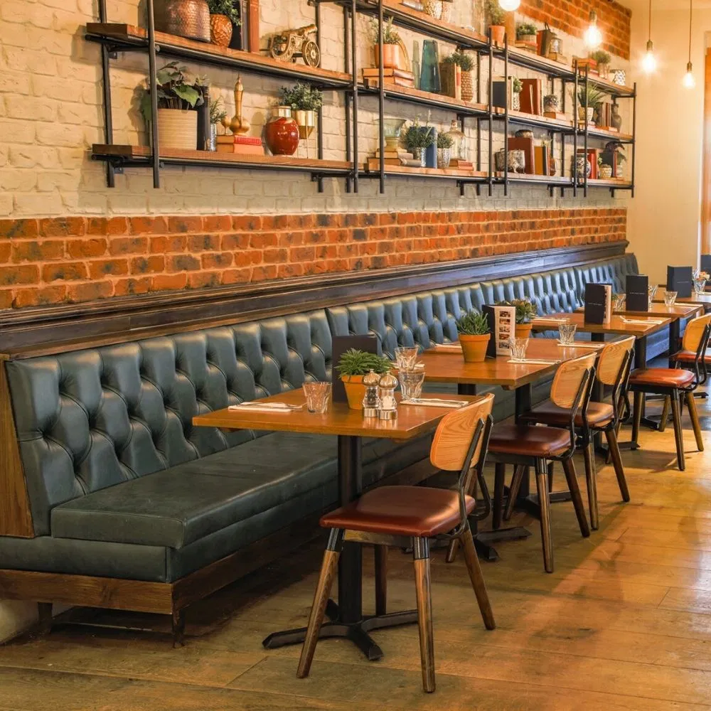 Contemporary Double Restaurant Table and Chair Designs for Modern Eateries