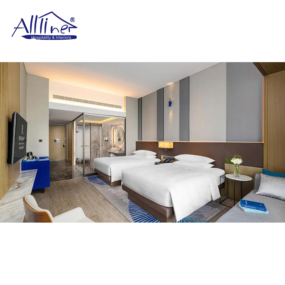 Luxury Modern Upholstered Wooden King Size Hotel Bedroom Wall Panel Headboard Furniture