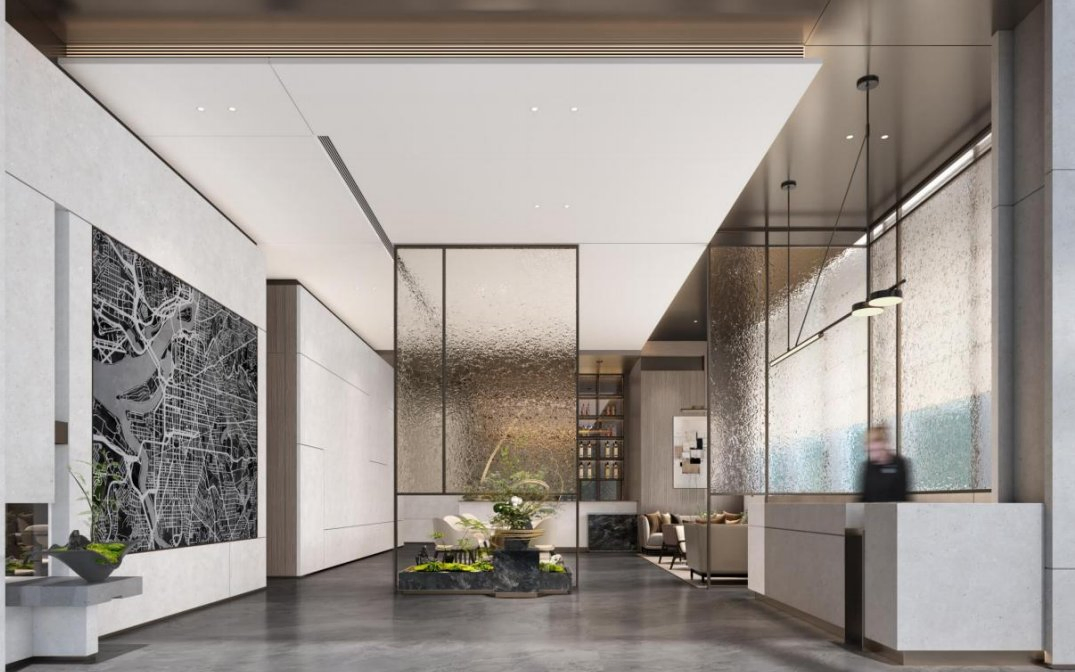 Modern Hotel Interior Design with 3D Rendering China Manufacturer