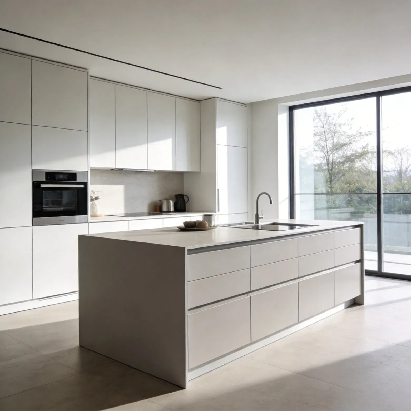 Integrated Modular Kitchen Cabinet Furniture System
