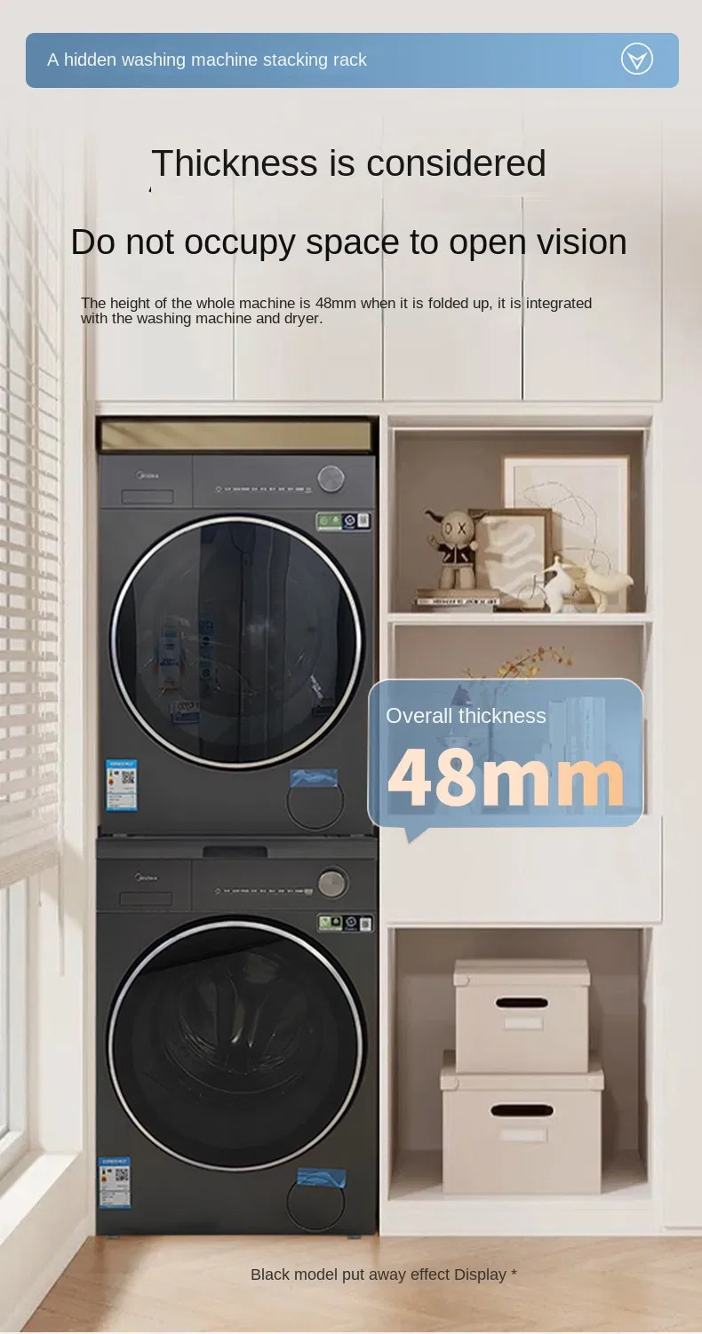 Durable Clothes Drying Solution with Pull-out Design Elements