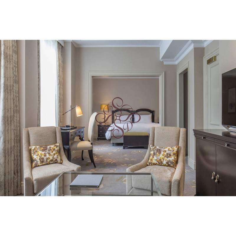 Modern Style Solid Wood Panel Hotel Headboard Hotel Guest Room Furniture (AL 11-3)