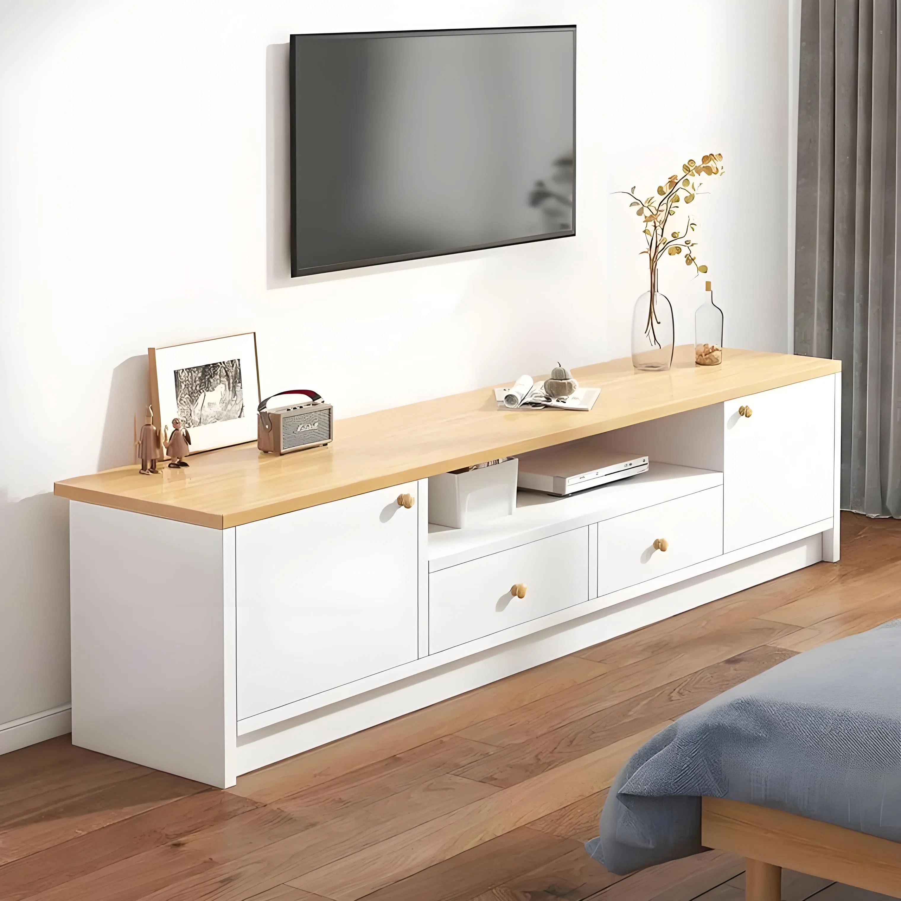 Versatile Contemporary Storage Solutions for Chic Living Areas