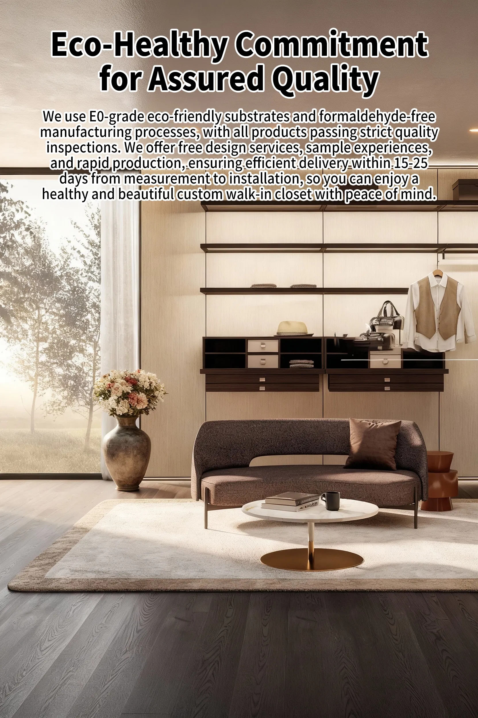 Modern Closet Layout