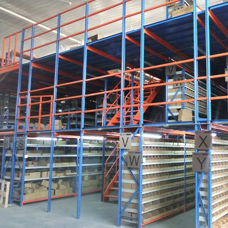 Multifunctional Steel Platform Mezzanine Shelving Systems Optimize Space Utilization