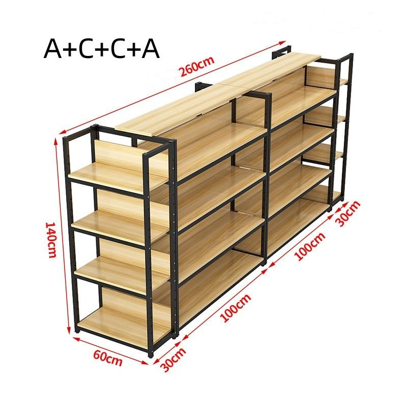 OEM Black Metal Shelving Systems for Supermarket &amp; Retail Wholesale Store Fixtures Garage &amp; Food Use Discount Shelving Units