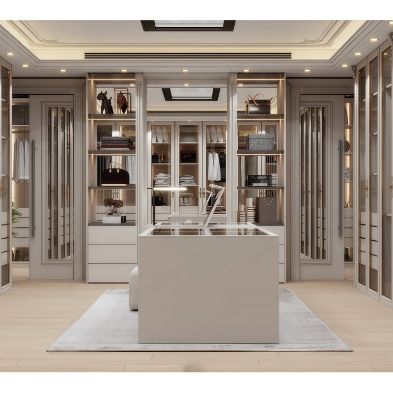 High-End 3D Rendering Interior Design Modern Interior Design House Light Luxury One Stop Solutions for UK Home Projects