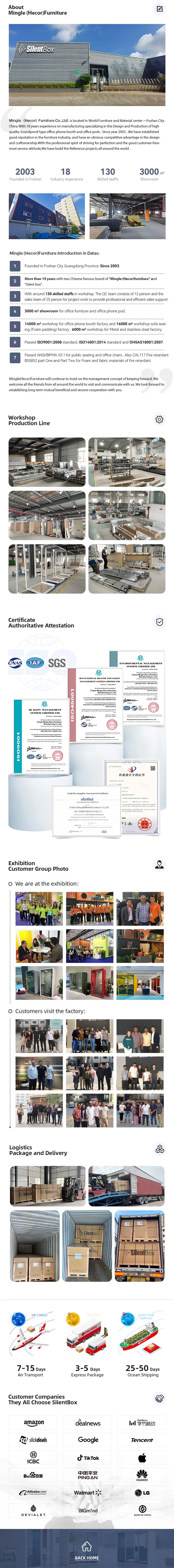 Soundproof Phone Booth View 8