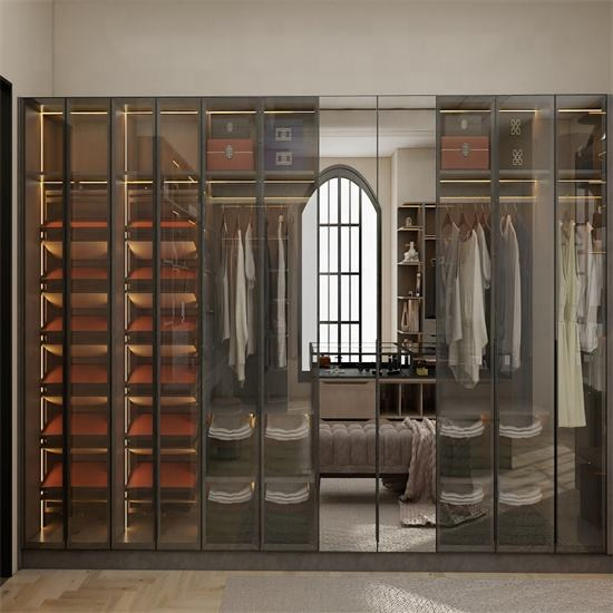 Cbmmart Luxury Clothes Wall Closets Furniture Design Custom Modern Bedroom Closet System