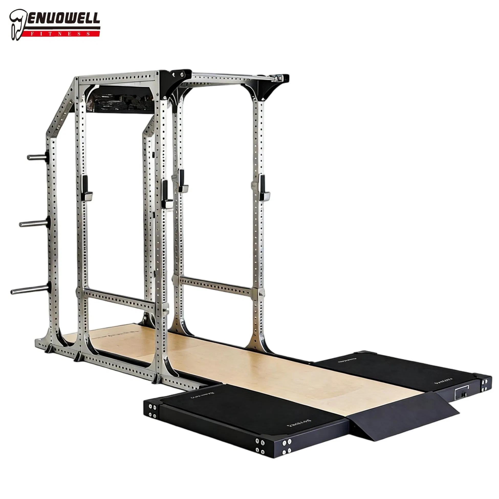 Commercial Fitness Rack System Supporting Core Stability Balance Training and Functional Workout