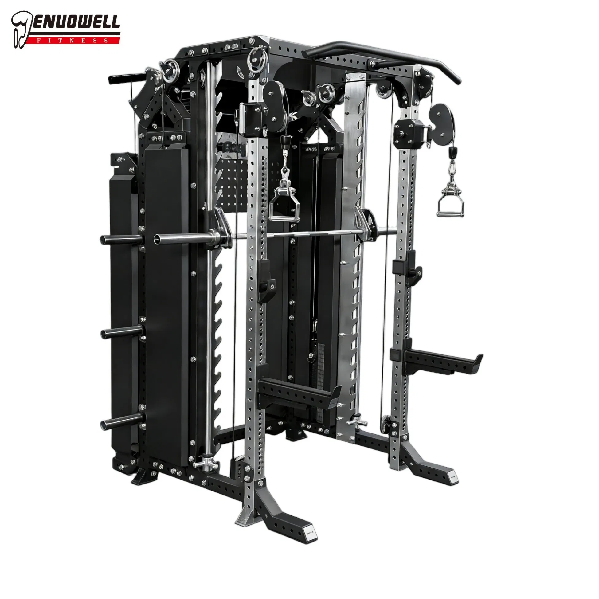 Customizable Workout Rack System for Strength Balance and Stability Supporting Functional Training