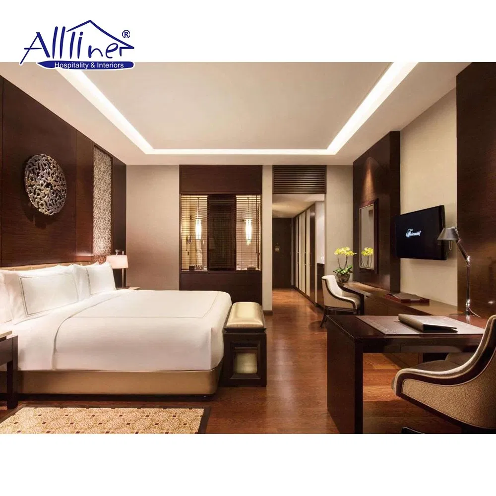 Hotel Supplies Upholstered Supply 4 Star Hotel Bed Room Bedroom Sets Furniture