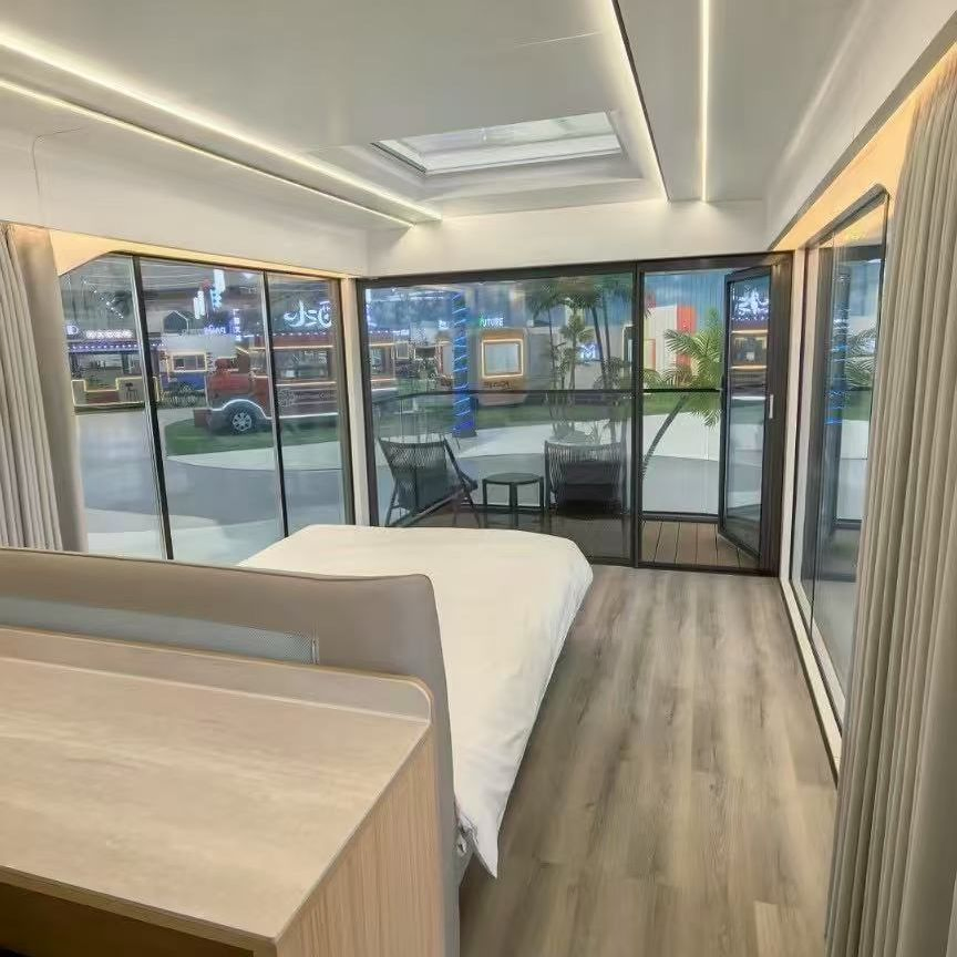 Luxury High Quality Flat Packing Container House Capsule Space House for Villa Hotel Resort