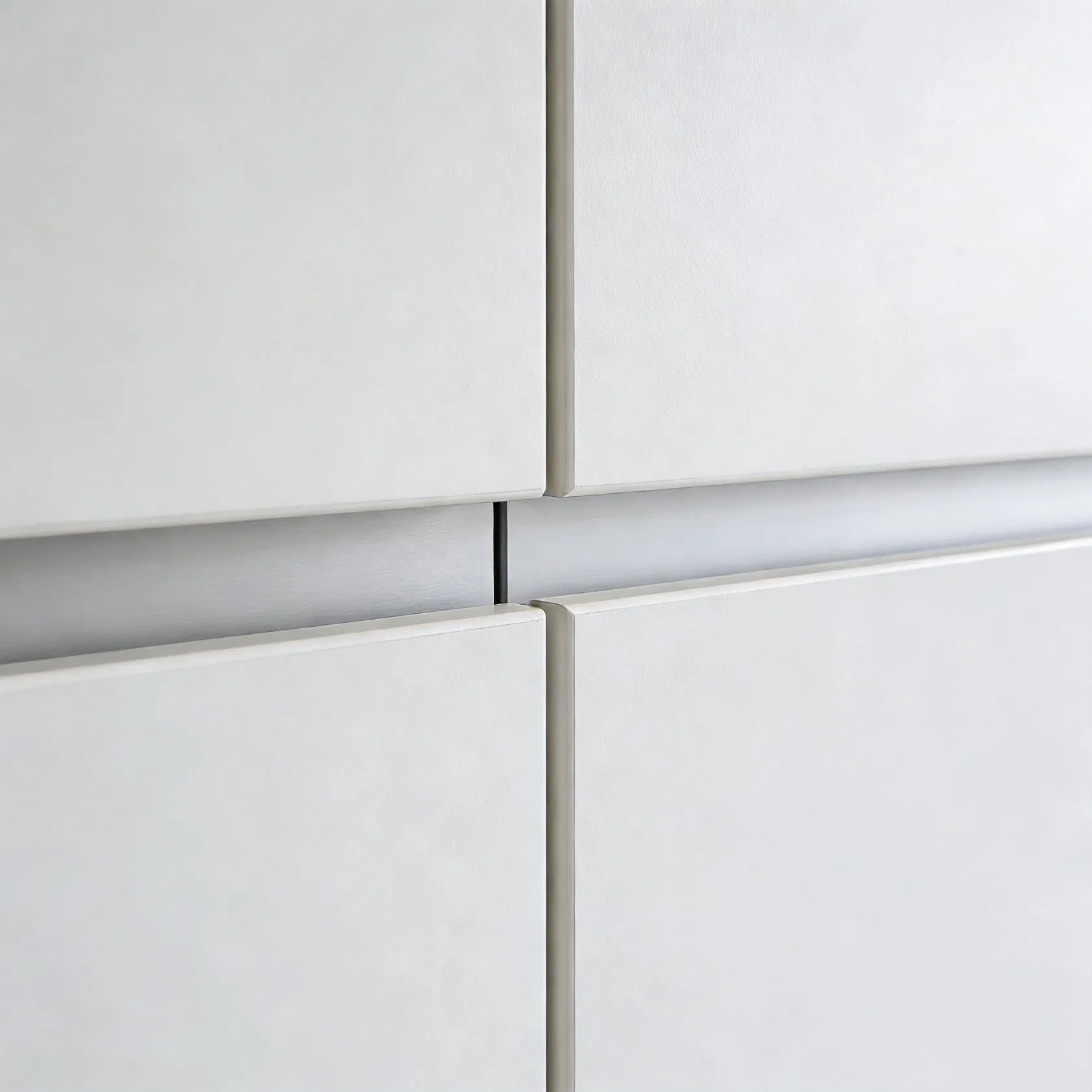 Minimalist Kitchen Cabinet System with Modular Storage and Drawer Options