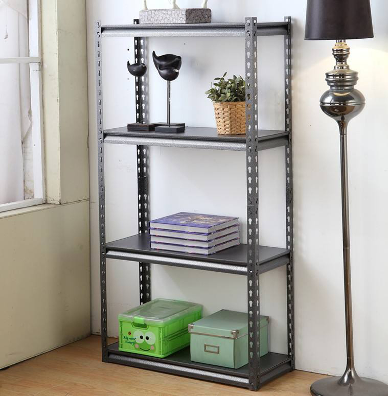Versatile Metal Rack: Durable Bolt Less Garage Shelving Solution