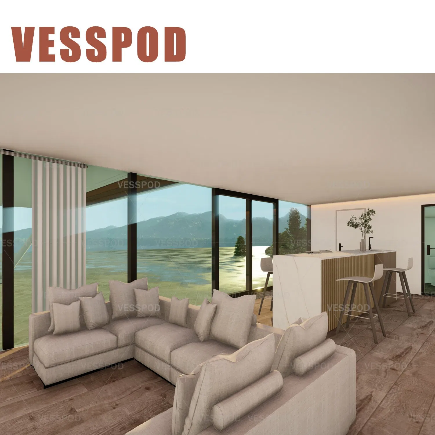 New Design Modern Cape-Verde Type Hot Selling Start Standard Cabin Trailer Mobile Capsule Modular Homes Hotel