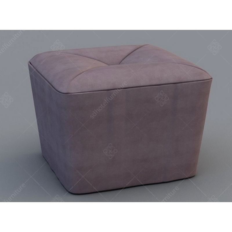 Hotel Furniture Living Room Sofa Stool Upholstered PU