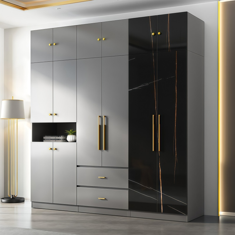 Modern Custom Furniture for Whole House Wooden Suspended TV Wall Panel for Living Room for Hotels and Apartments