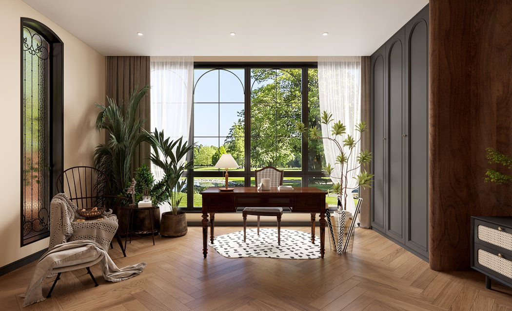 Custom Modern Luxury Villa Bed Room Furniture Set Whole House Interior Design Services for Apartment Use