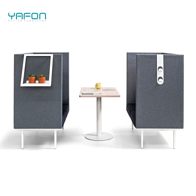 High Quality Modern Simple Design Executive Upholstered High Back Office Couch Sofa Modern Office Furniture Luxury Wait Sofa