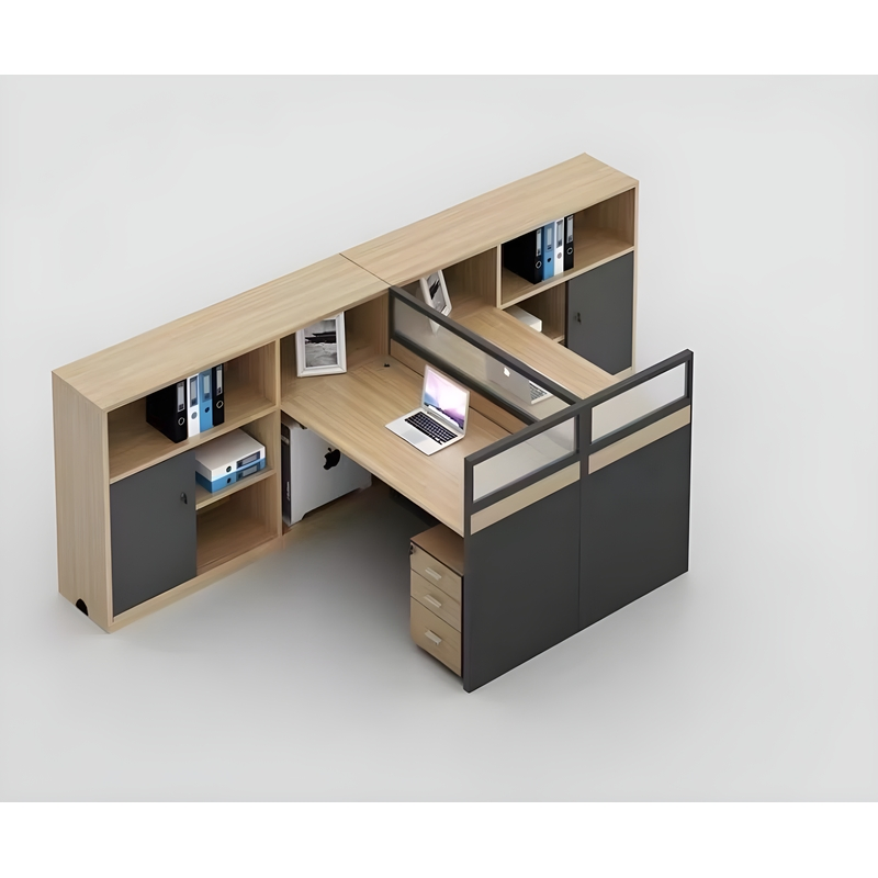 Modern Office Furniture Modular Desk Workstation System for 2 Person