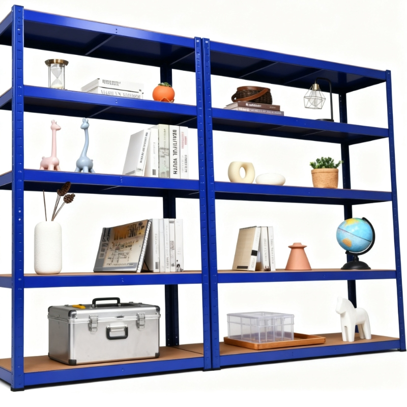 Custom Tier Colorful Rack System for Various Commercial Storage Applications