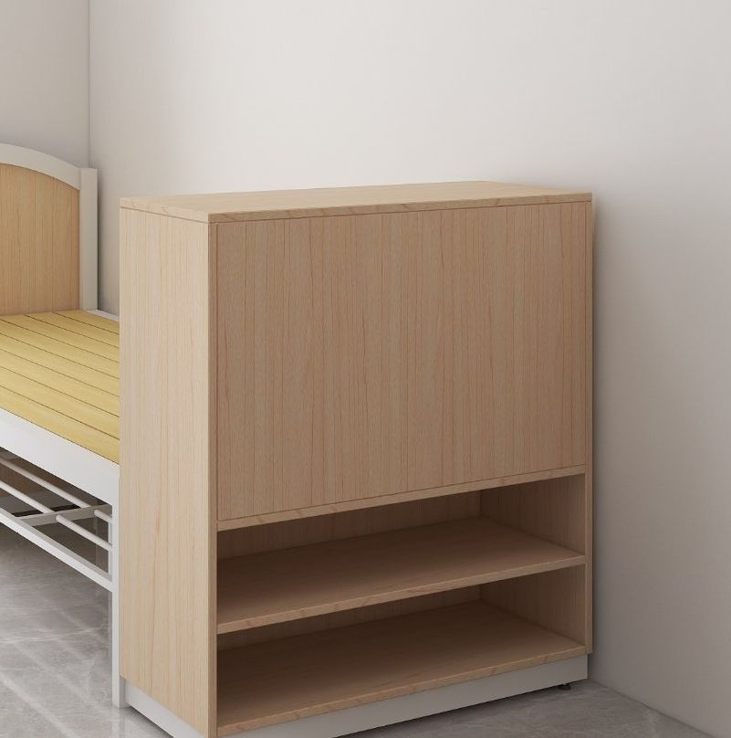 Simple Design Middle Cuboard Double Side for Dormitory Flat or Bedroom